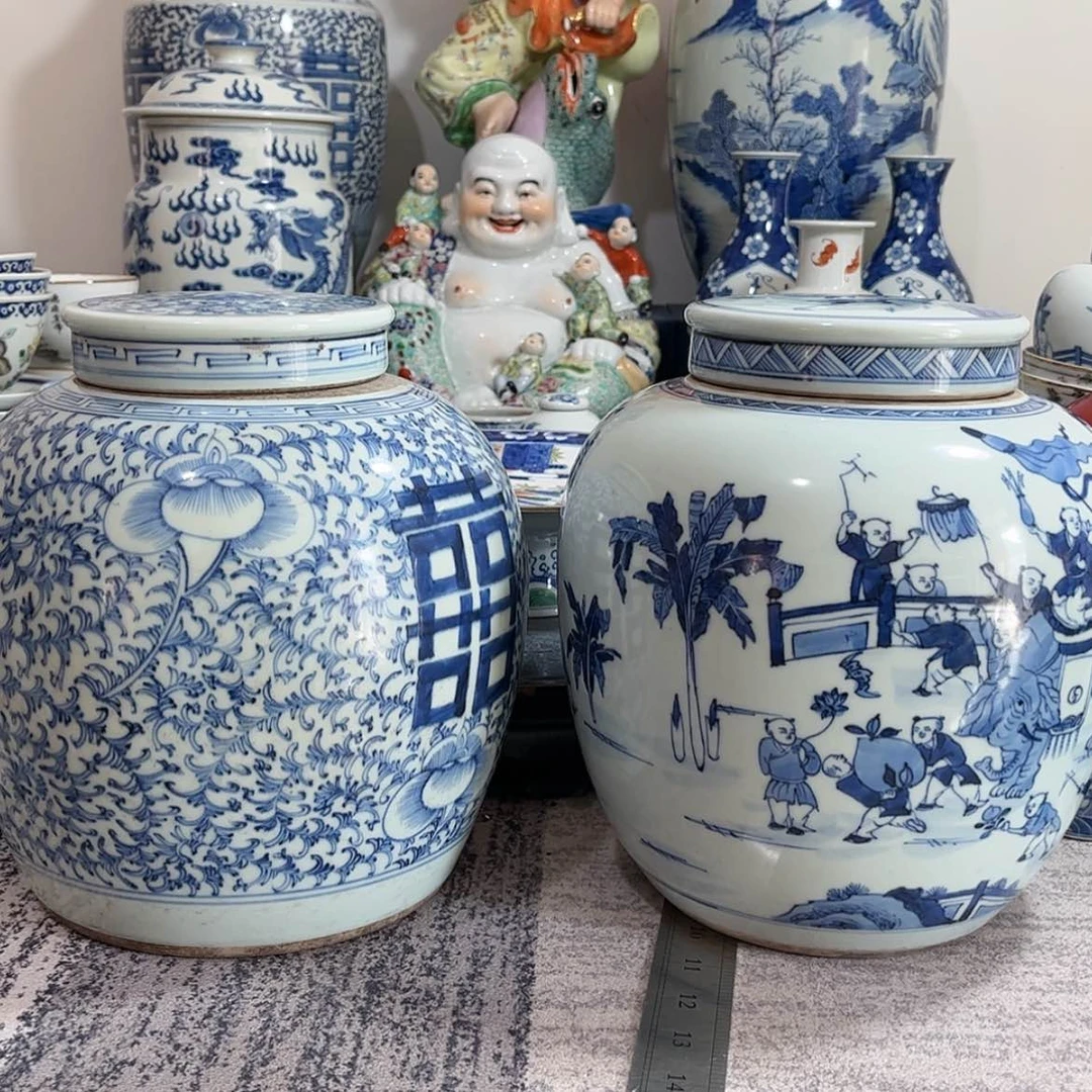 【闪购商品】陶瓷摆件岳*两个