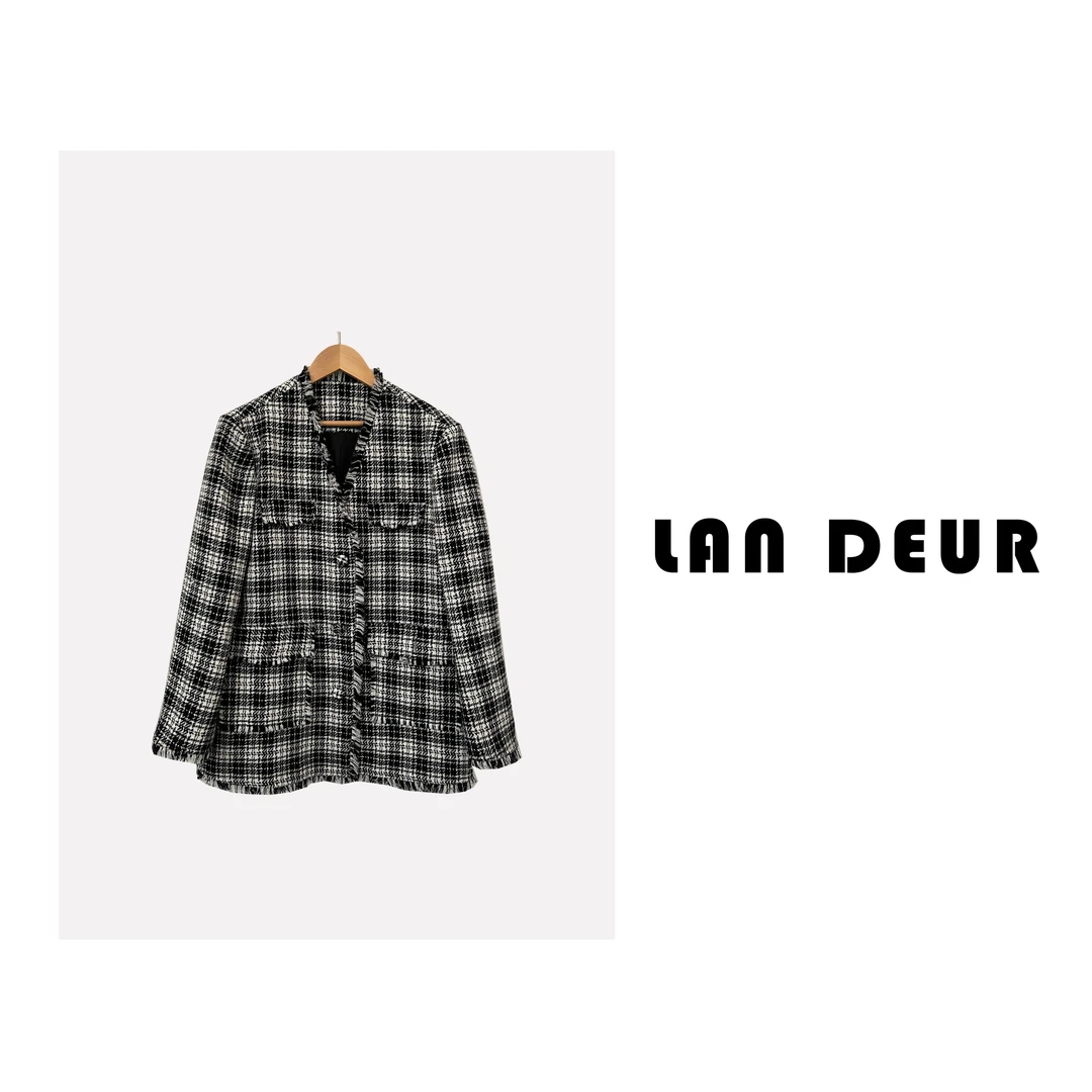 JIUJIU【包裹热情】法式复古流苏款小香外套0130