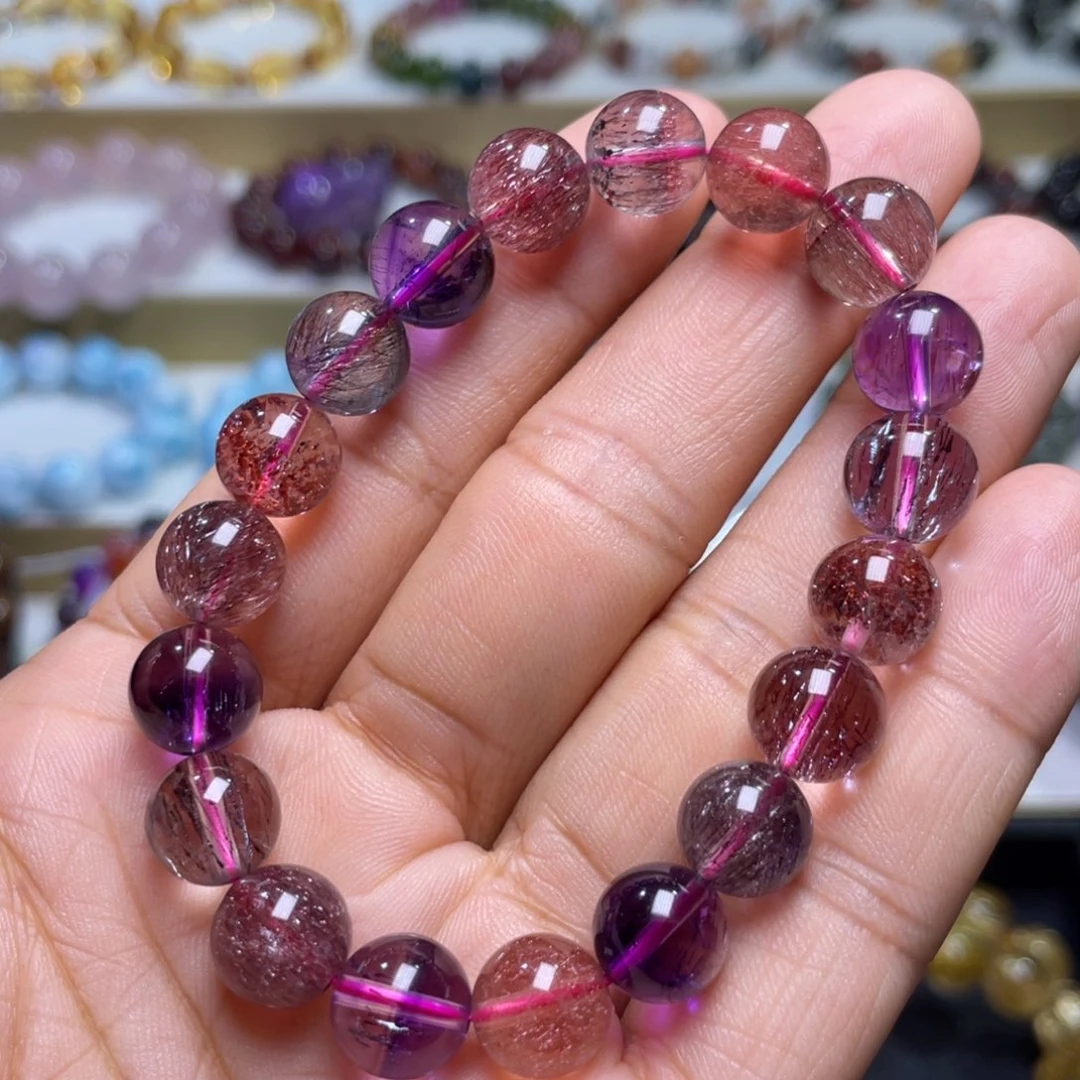 水晶手链未镶嵌超七手链