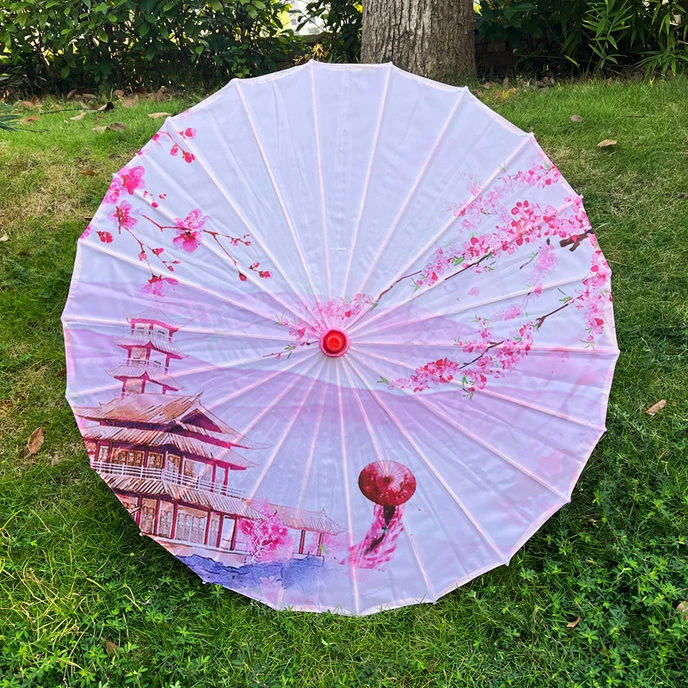 舞蹈伞跳舞伞旗袍走秀伞傣族舞伞工艺伞江南雨伞装饰伞绸布伞雨伞