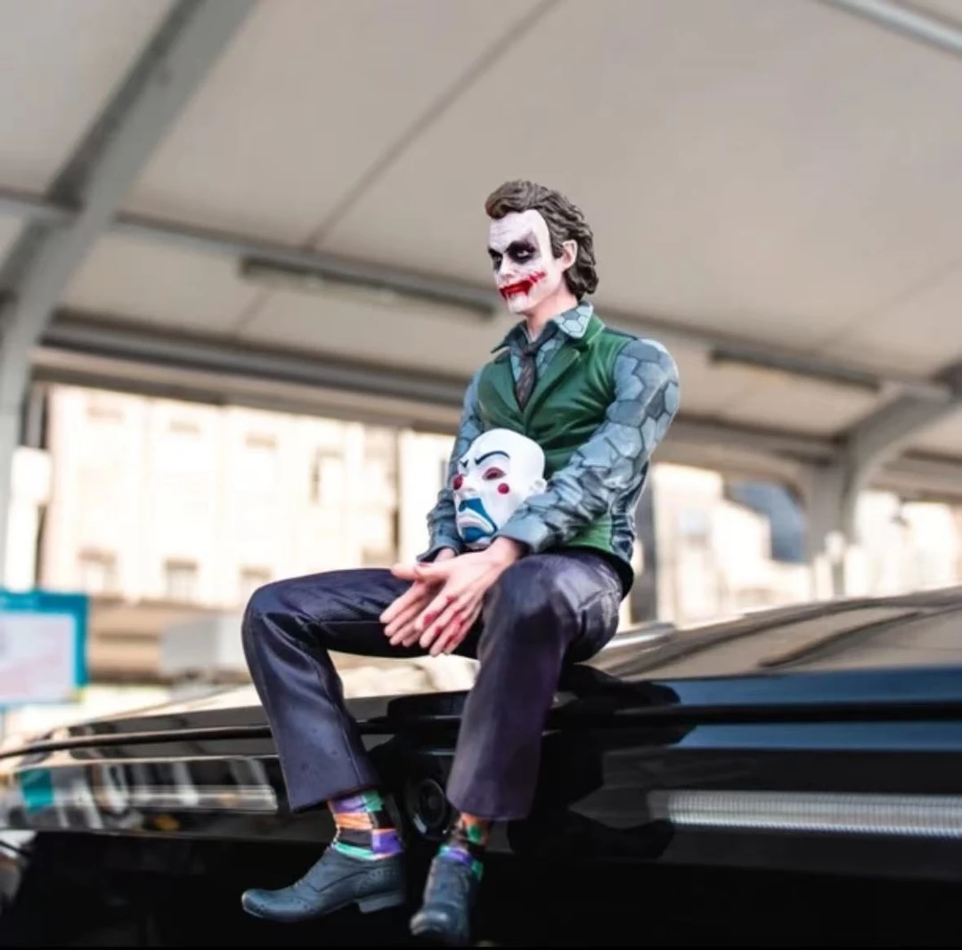 小丑车外摆件希斯莱杰手办车顶摆件车尾挂件模型个性潮玩男生礼物