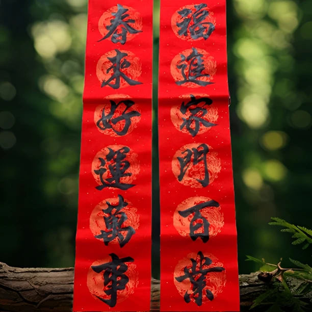 手写高考对联宿舍专用大学生金榜题名考编上岸逢考必过福字门贴