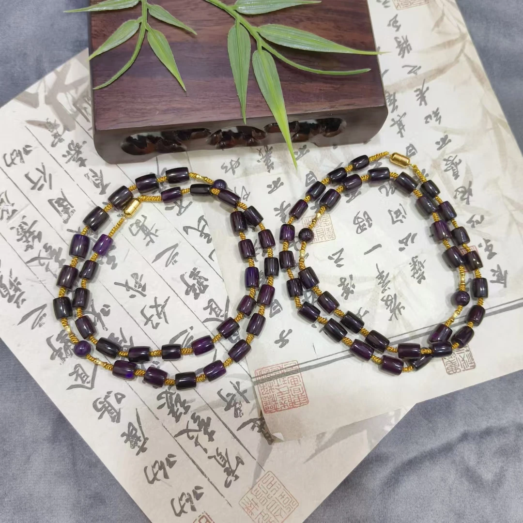 【小张严选】SS92601 舒俱来桶珠项链 7*5mm 多样发其一