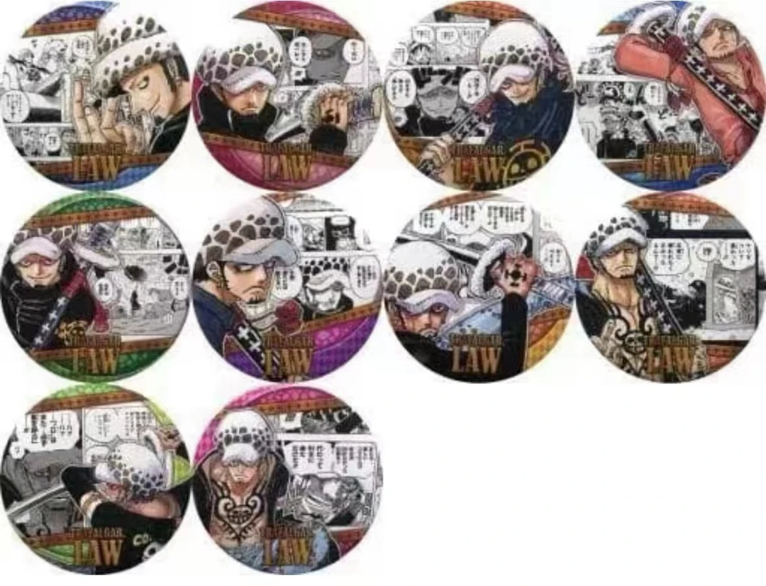 日谷 海贼王JS罗个人池原画吧唧第一弹收藏盲盒【拍下默认代拆】