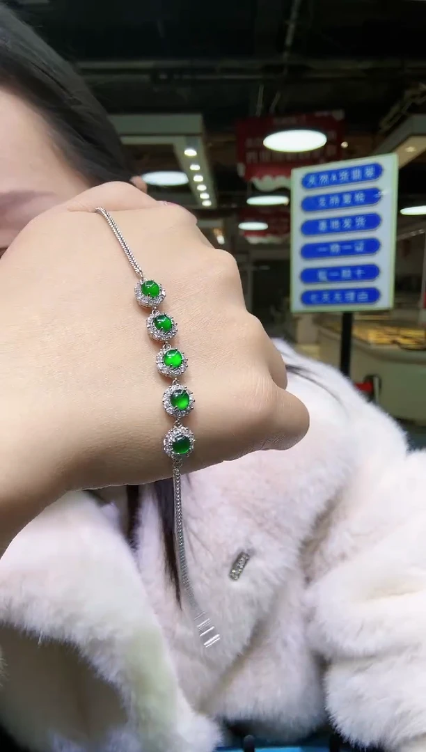 【闪购商品】翡翠手链未镶嵌DISF102705