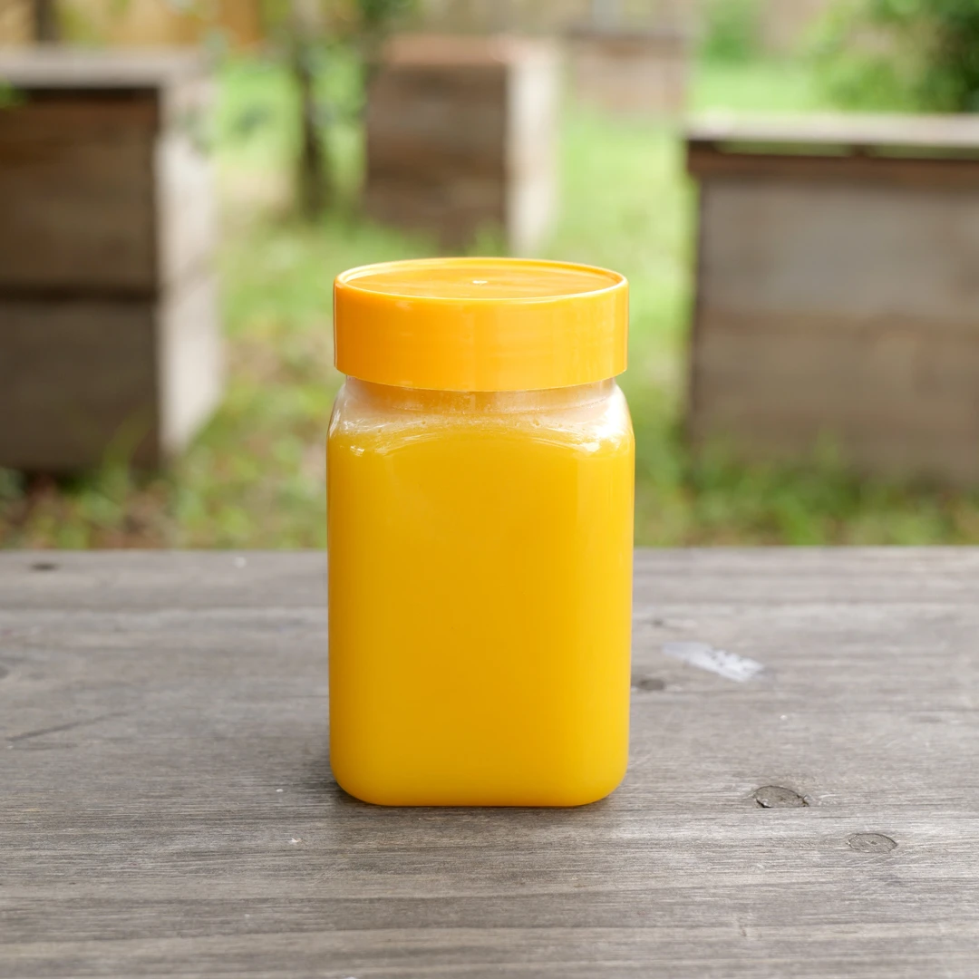 秦岭深山花源土蜂蜜结晶高活性一年采一次一斤装古法细腻