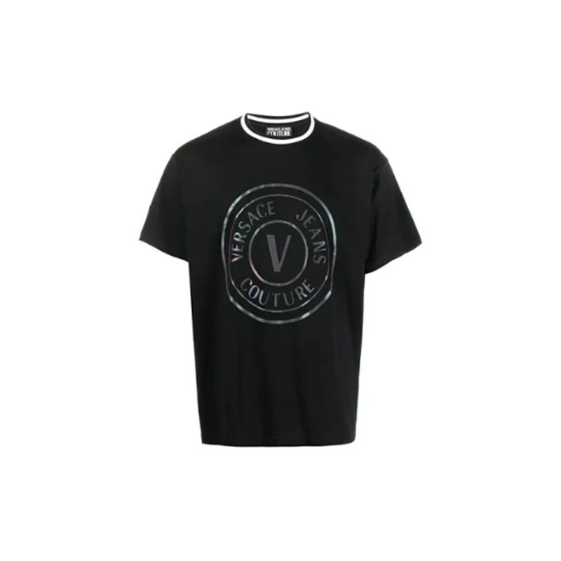Versace Jeans Couture/Versace Jeans Couture白领圆形logo短袖