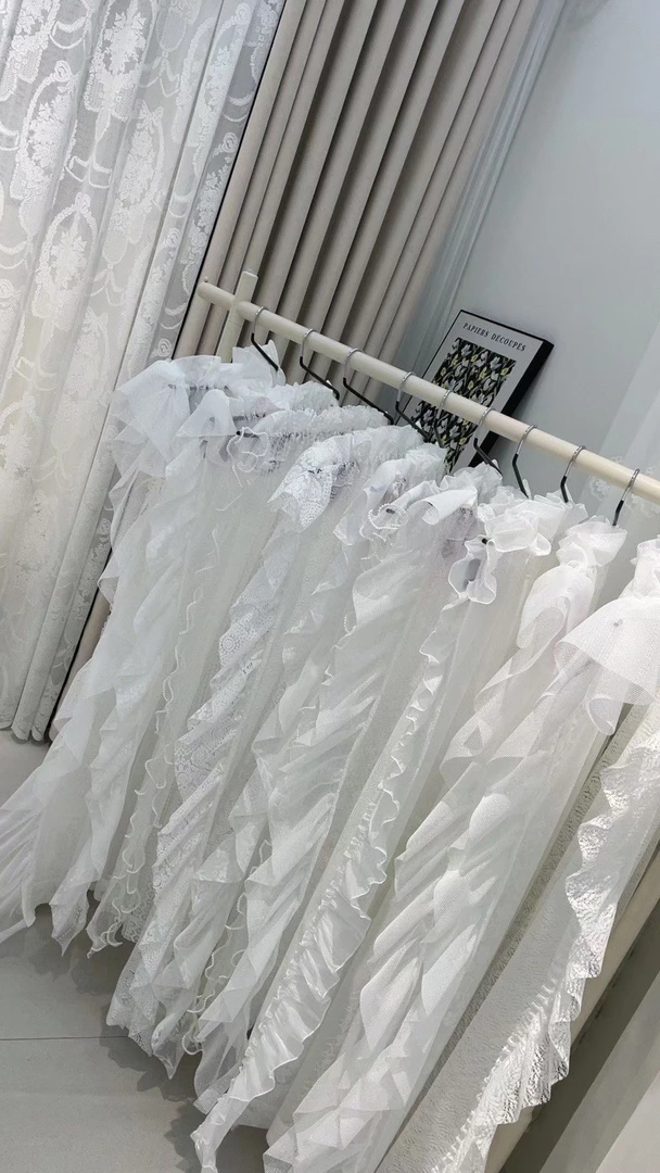 法式蕾丝纱 窗帘纱 客厅纱