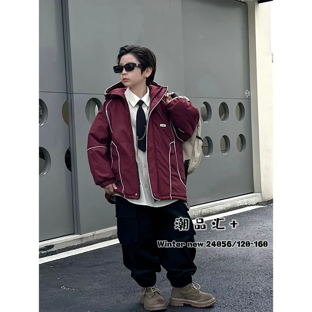 K3006儿童贴标外套24056