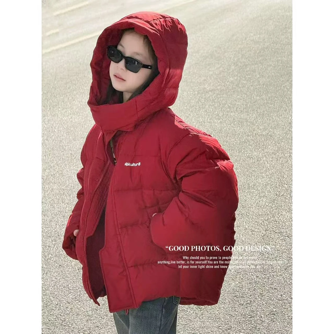 【90%白鸭绒】M0451儿童秋冬羽绒服2017