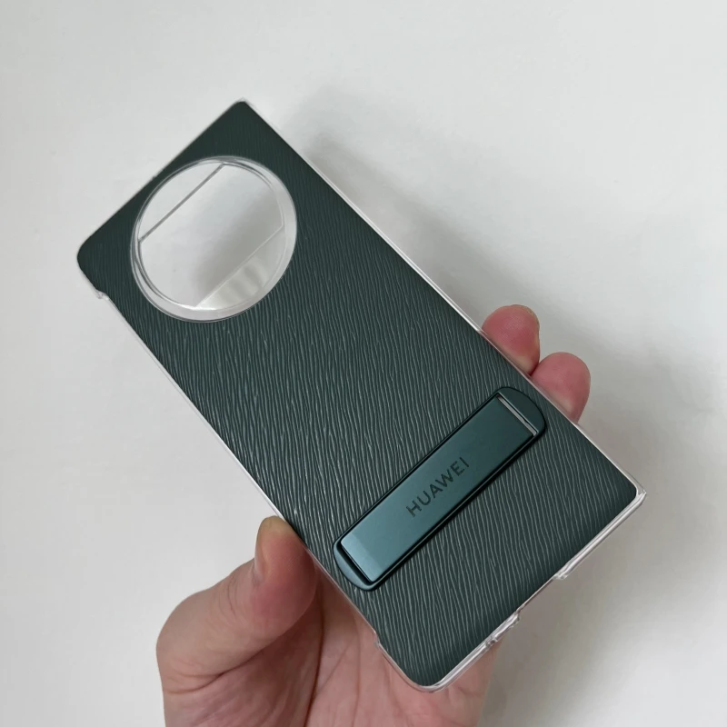 适用华为matex3手机壳多向支架保护套超薄折叠青山黛素皮官方同款