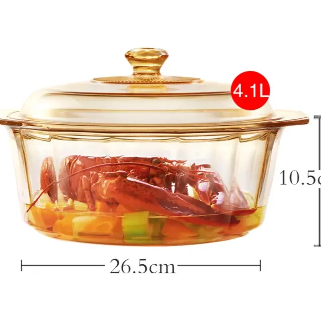 【康N晶钻4.1L锅】日本原装进口耐高温煎炒煮炸炖一体锅不粘锅汤锅