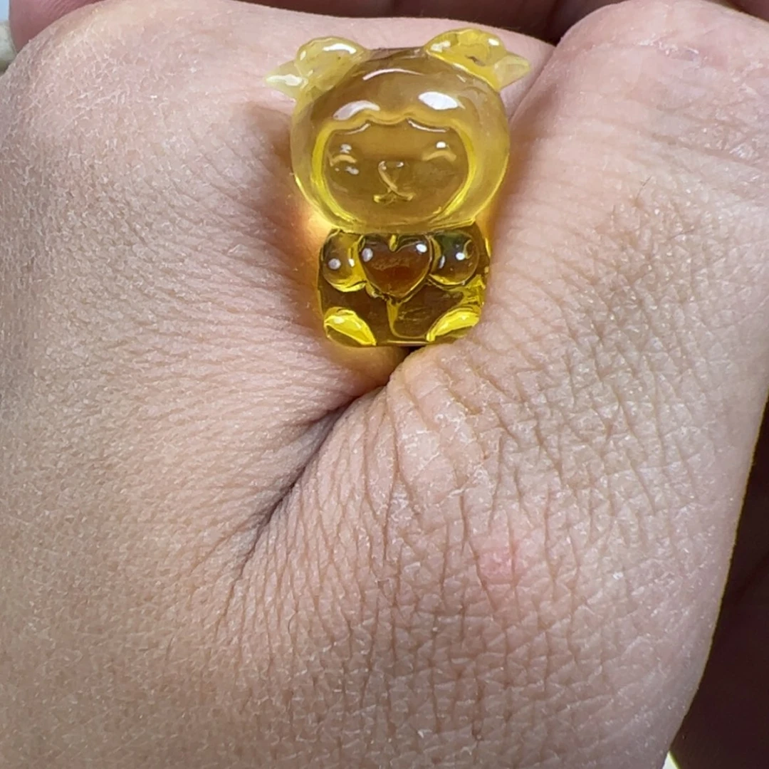 【闪购商品】琥珀珠宝奇石未镶嵌兔****，