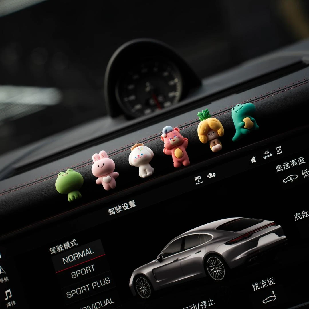 车载车内饰品摆件汽车中控台装饰用品大全电动车网红小配件女司机