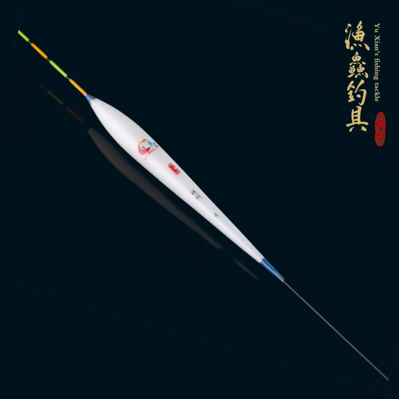 渔鱻钓具何海滨研制巴尔杉木垂钓浮漂鲫003J