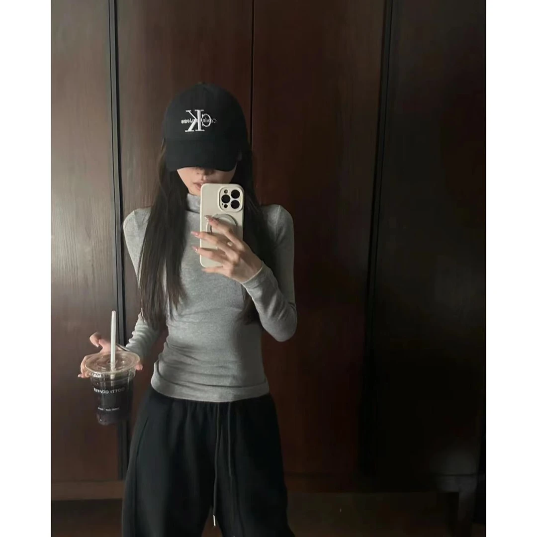 徐秋阳 叠穿神器 内搭叠穿皆可舒适百搭打底衫10113