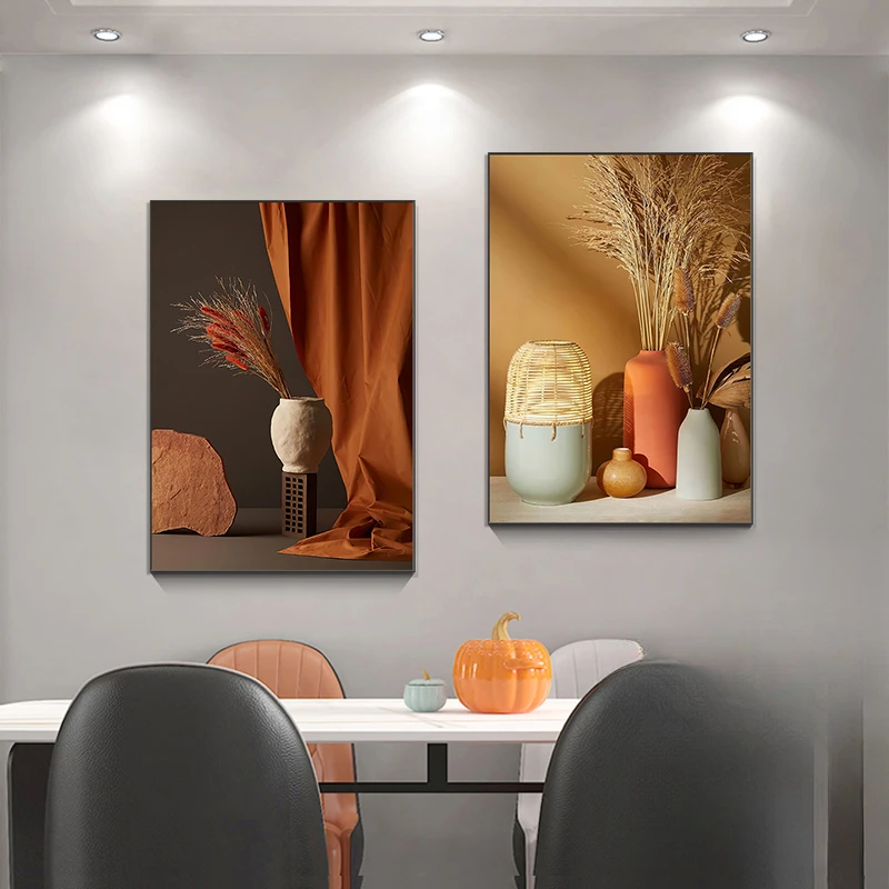 现代简约餐厅晶瓷装饰画温馨浪漫有爱的餐厅高品质挂画背景墙画