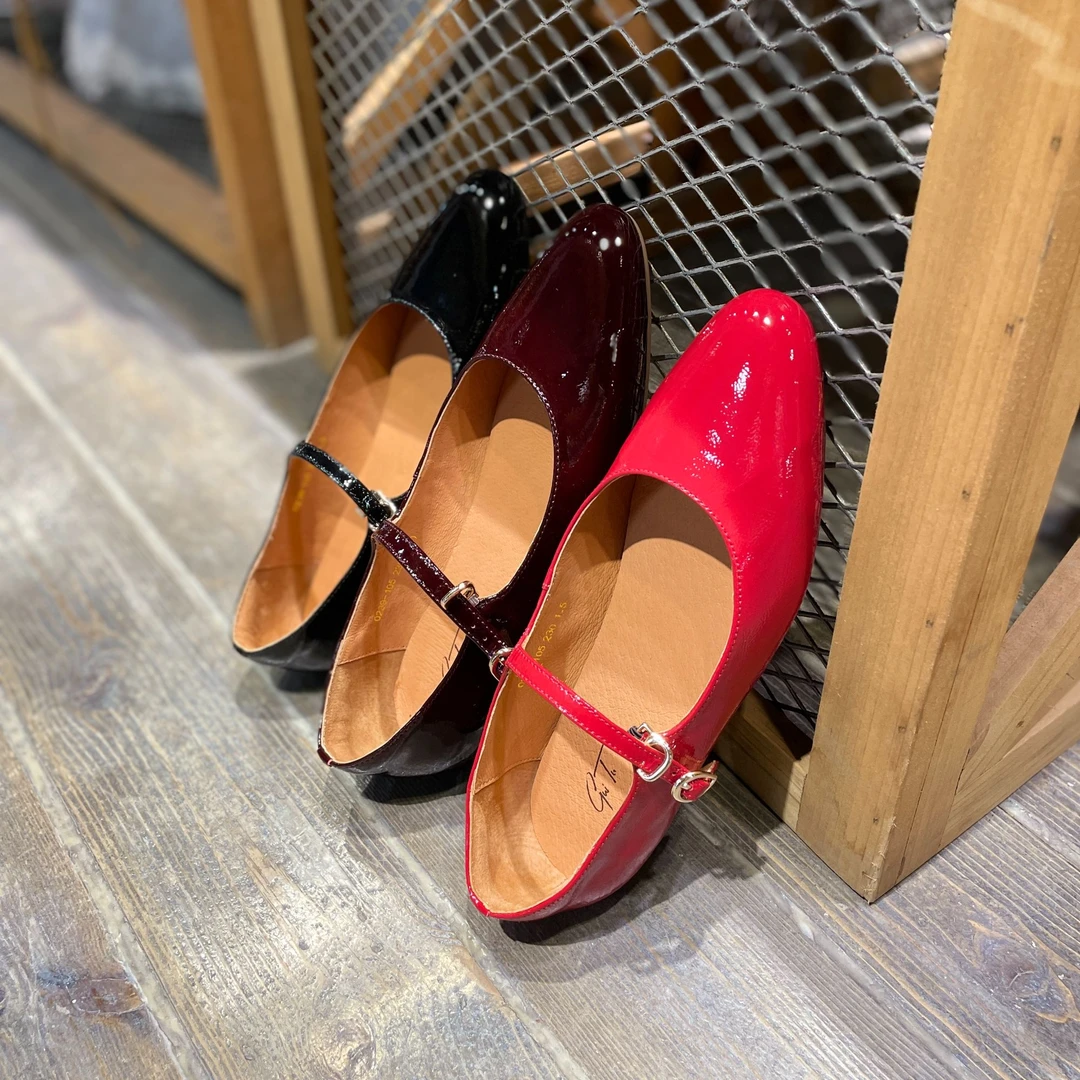 0239-105春季文艺复古玛丽珍女鞋平底鞋单鞋