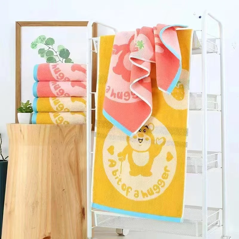 3条高端小毛巾柔软可爱儿童成人家用亲肤棉柔洗脸吸水长方形毛巾