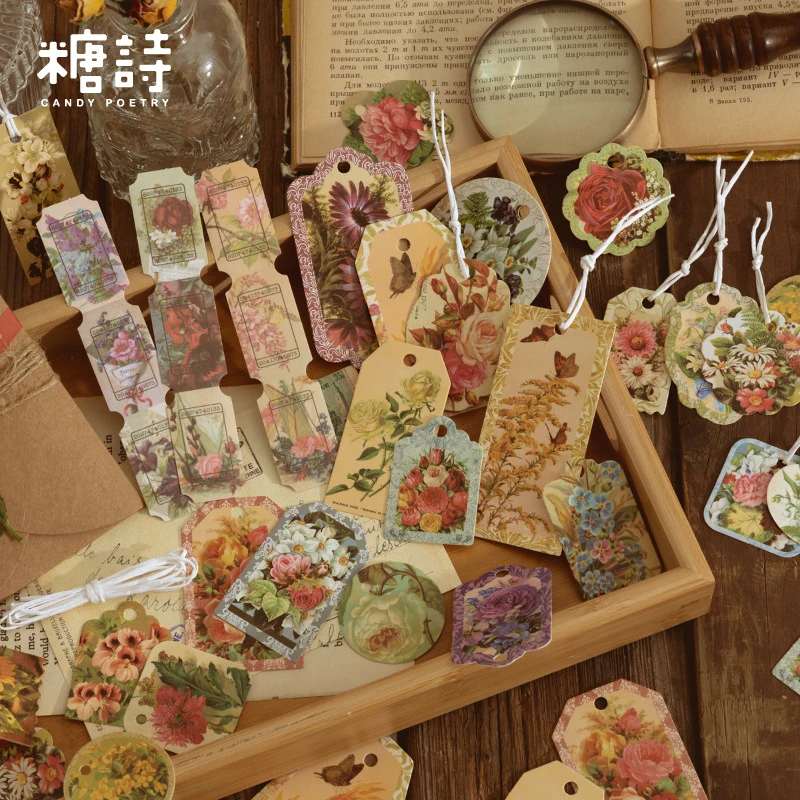 糖诗 混合材质吊牌手札素材包 吊牌印象集系列