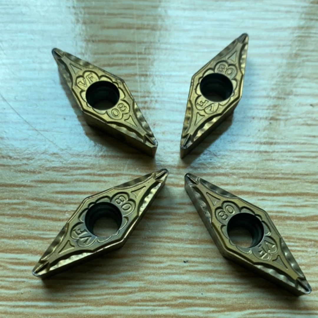 102号日本京瓷旧刀头数控陶瓷刀片加工钢铁材料专用VBMT160408 PV