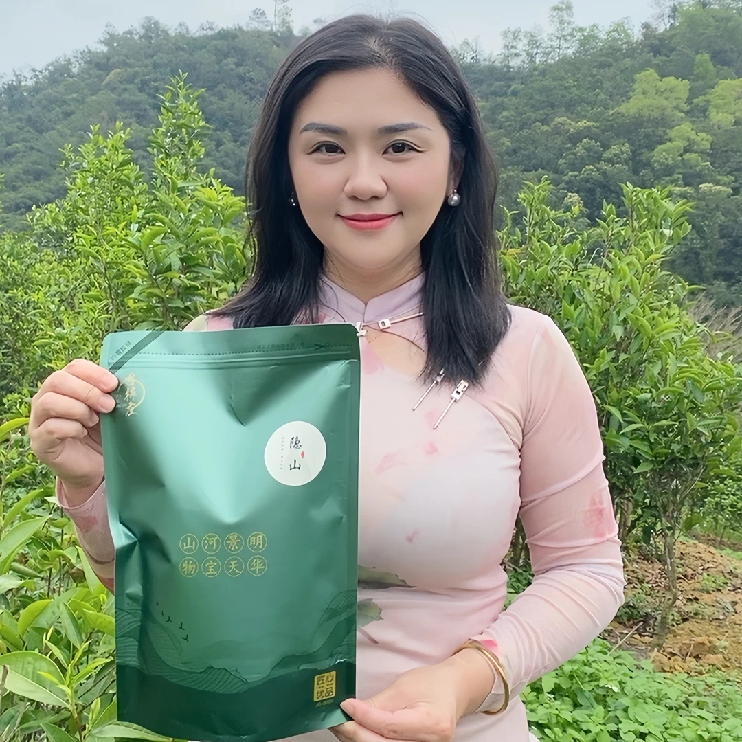 正宗头春柴火客家炒茶（隐山）