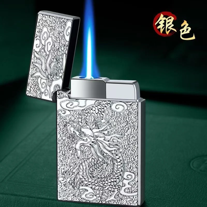 新款充气打火机科技感朗声防风网红礼盒装送老公男友生日礼物