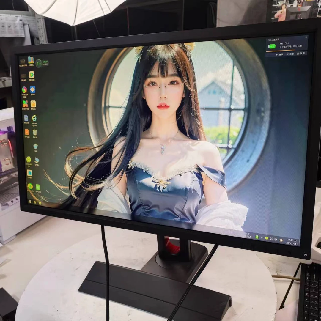 9新 Benq/明基 BENQ 27寸可升降可旋转 1K144HZ 高端显示器