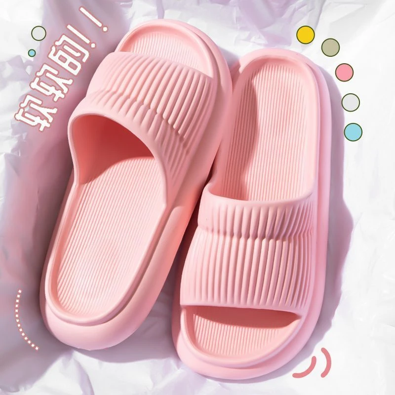 2024新款拖鞋男士家居浴室防滑情侣外出穿室内超软厚底凉拖鞋女