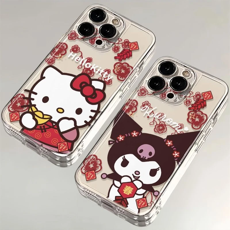 美乐蒂KT猫iphone15苹果手机壳14promax软胶13pro透明12/可爱11软