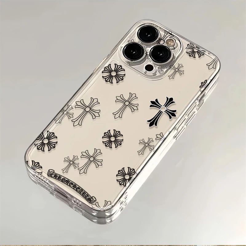 克罗心十字架iphone15苹果手机壳14promax软胶13pro透明12/创意XR