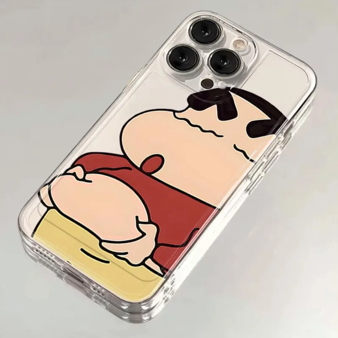 小新调皮肚腩iphone15苹果手机壳14promax软胶13pro透明12/创意11