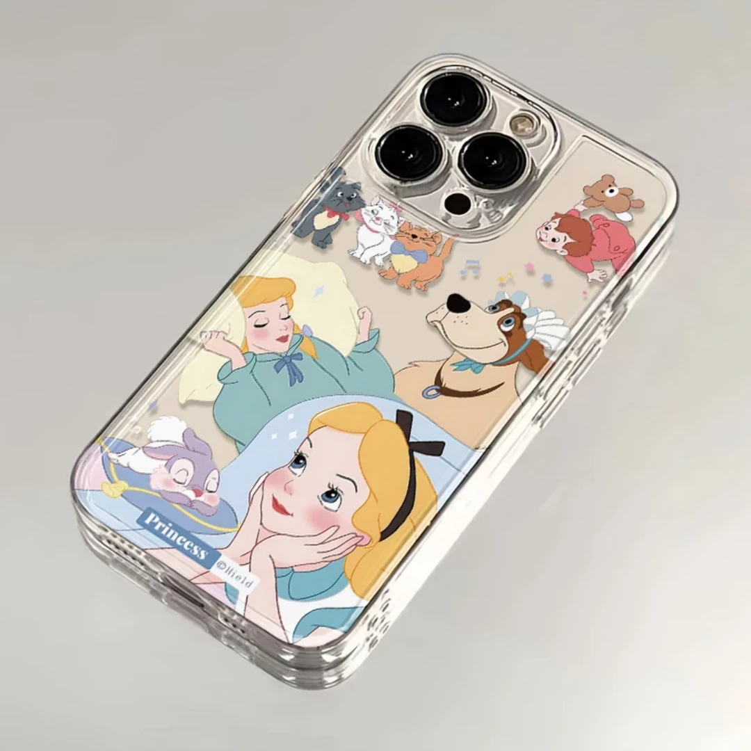 白雪公主卡通iphone15苹果手机壳14promax软胶13pro透明12/创意11