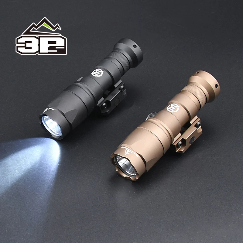 3PS 沃德森M300A/户外战术强光电筒 LED迷你便携远射高亮头盔灯