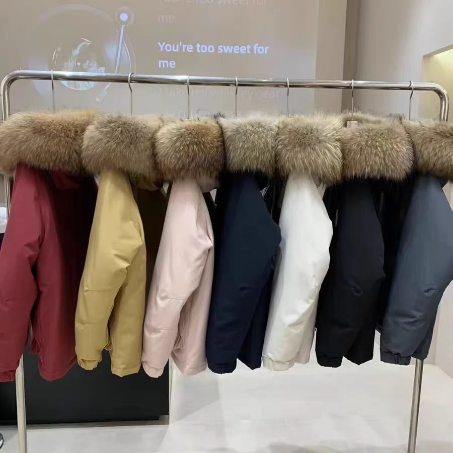 情侣工装厚外套女24年冬新毛领韩版休闲小个子宽松保暖外套