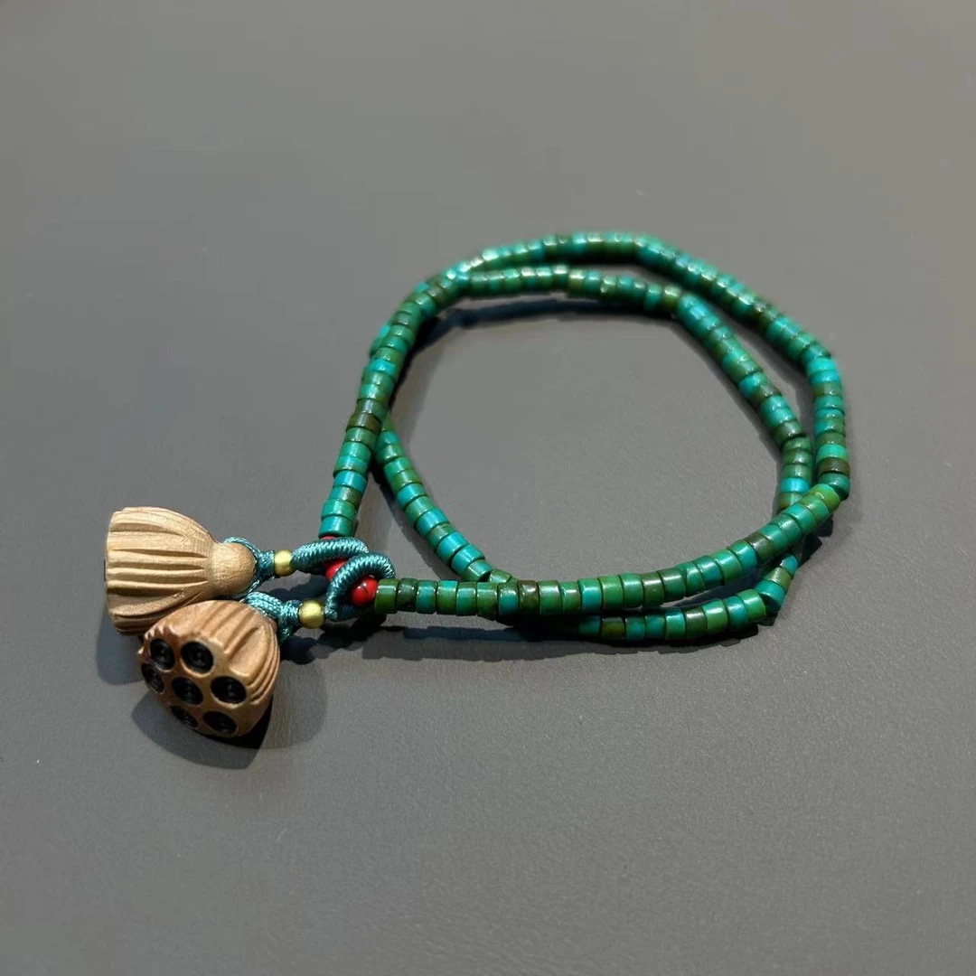 0350YOUPLUS绿双层手链