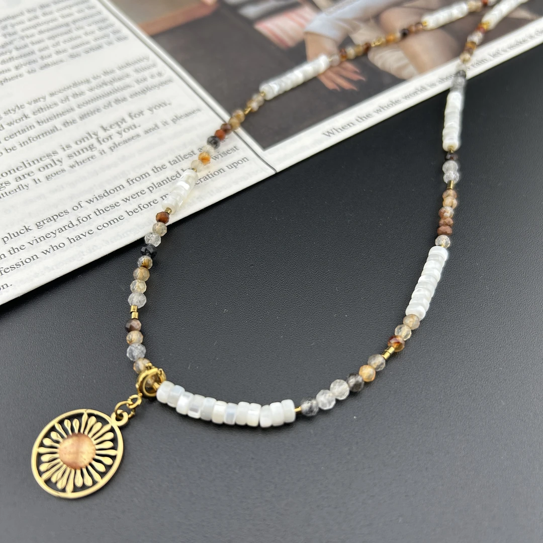 0227YOUPLUS闲月秋桂项链