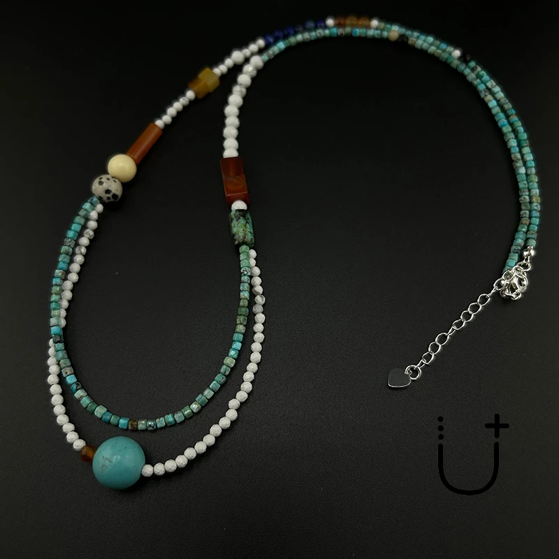 0038爱情海双层长款项链