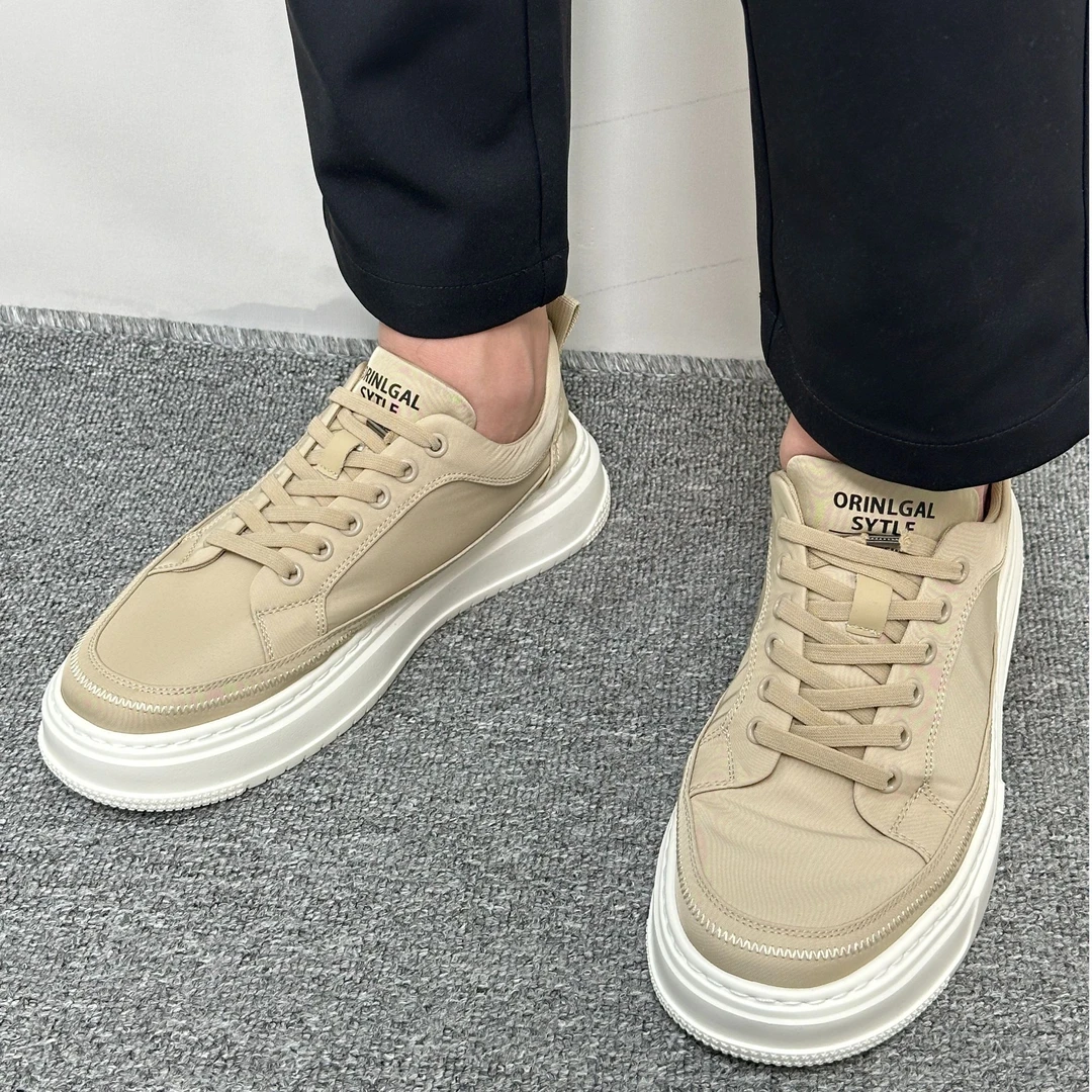 尚名乔仕男休闲鞋2024夏季 织物+网里 发泡大底 百搭款