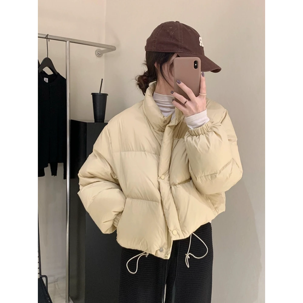 运补6-8 碎冰冰【607】冬季新款棉服女短款韩系宽松保暖面包服外套