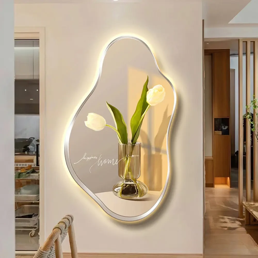 现代装饰画花卉创意2025走廊尽头大白墙高级感挂画高档玄关画