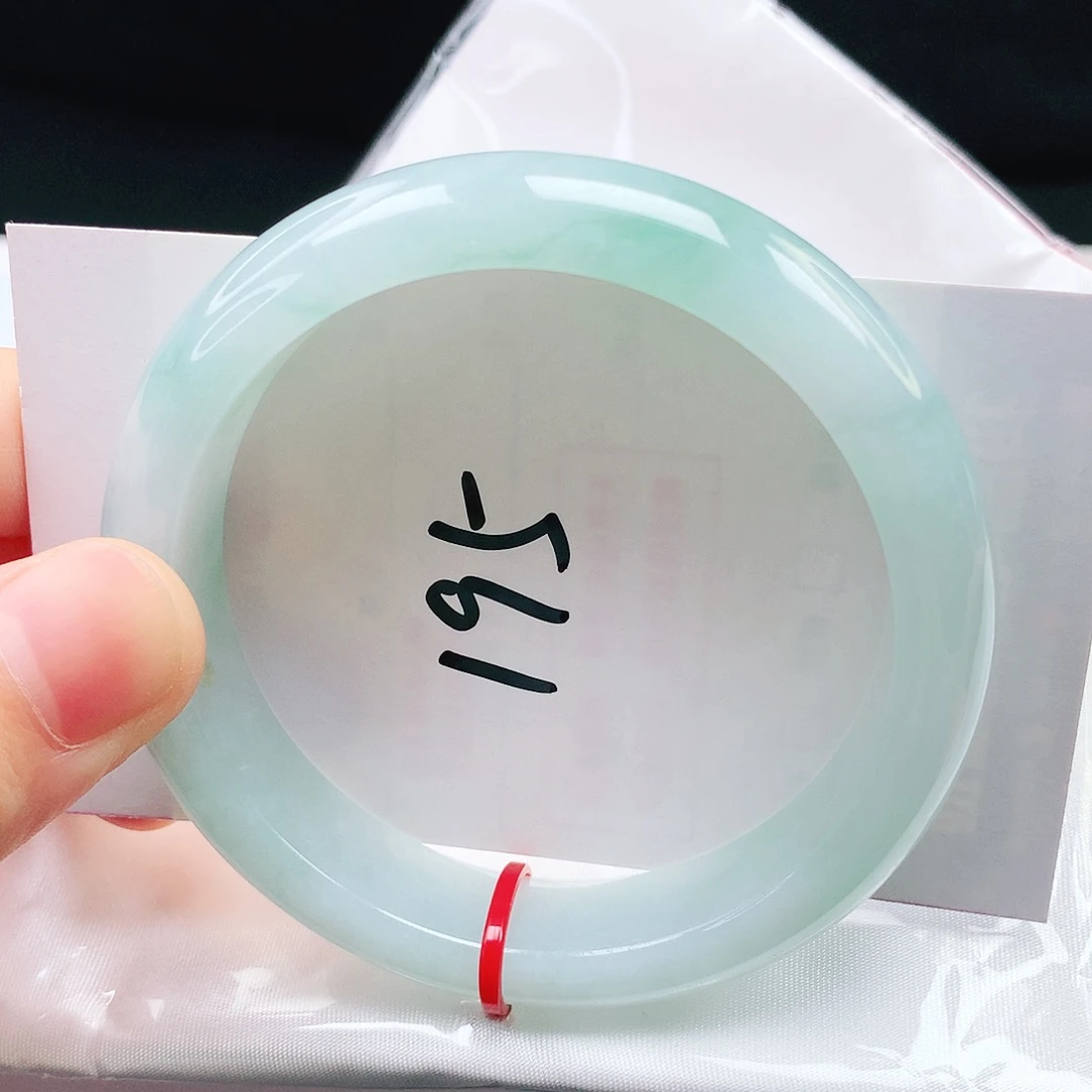 翡翠手镯未镶嵌缅甸天然a货翡翠56➕圈