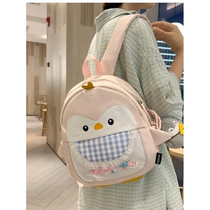 日韩儿童书包新款田园风轻便双肩包高颜值少女可爱n卡通小背包