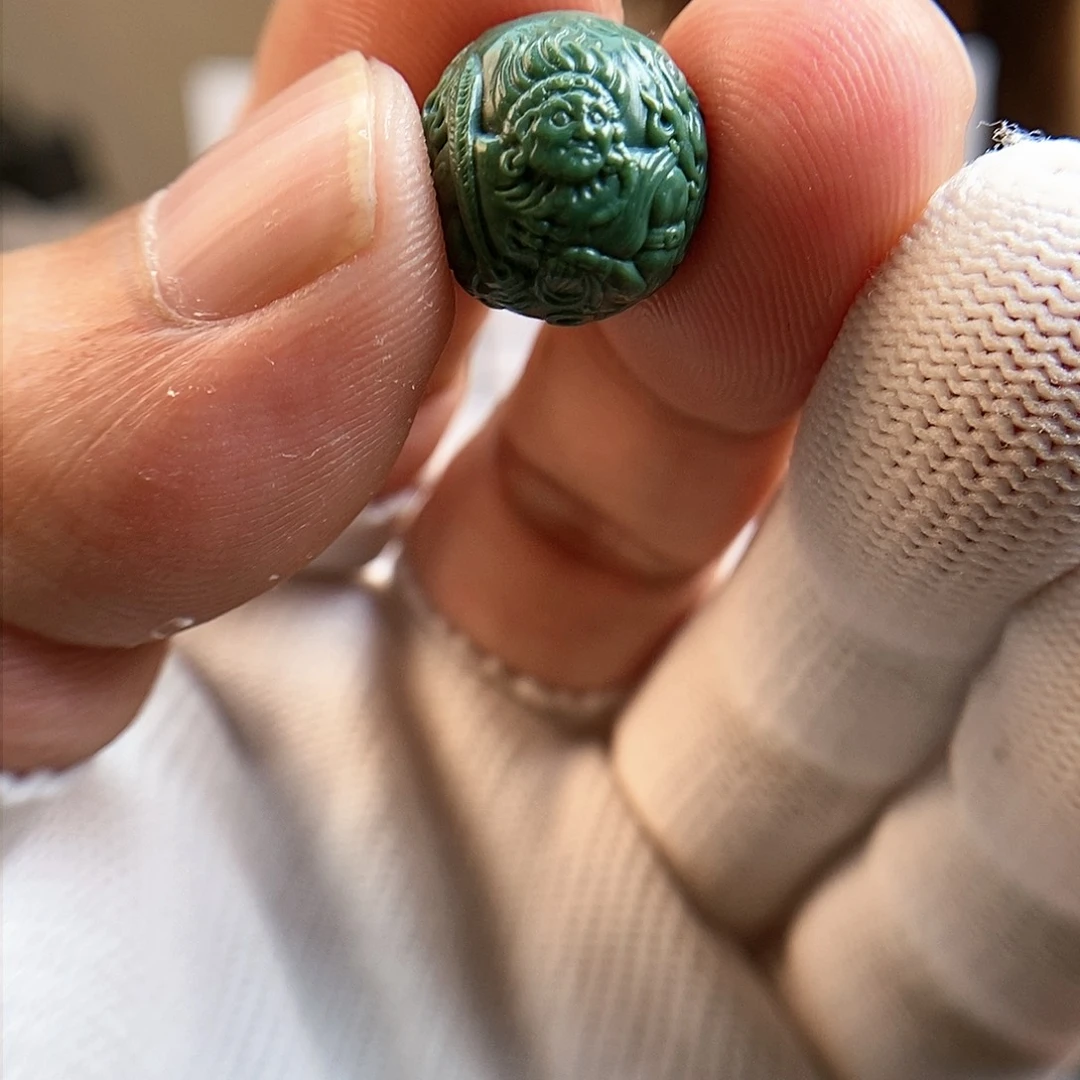 绿松石龙珠未镶嵌乘**?龙珠