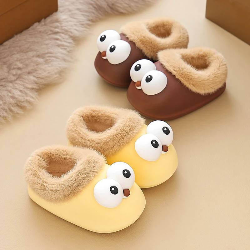男童秋冬eva加绒卡通男女通用棉鞋包跟宝宝宝宝鞋