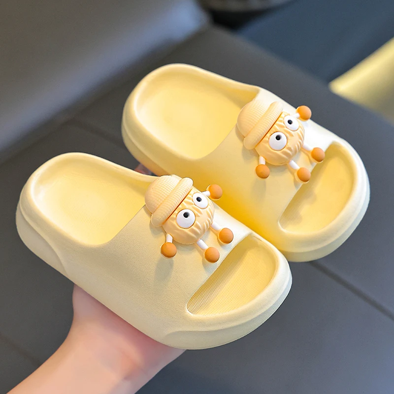 eva卡通宝宝女童小孩浴室凉公主6-12岁哪吒拖鞋拖鞋两穿拖鞋儿童
