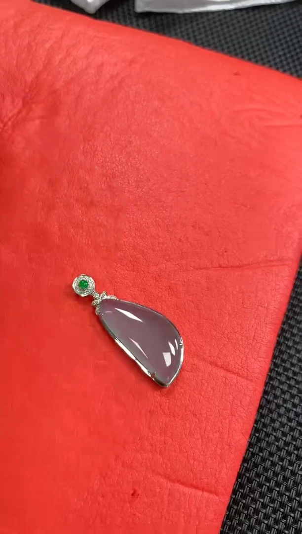 【闪购商品】定制翡翠18K金镶嵌--512340