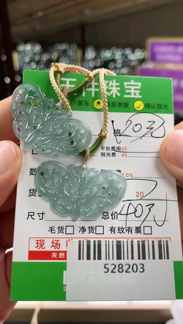 【闪购商品】翡翠颈饰未镶嵌-529050-多样性发其一