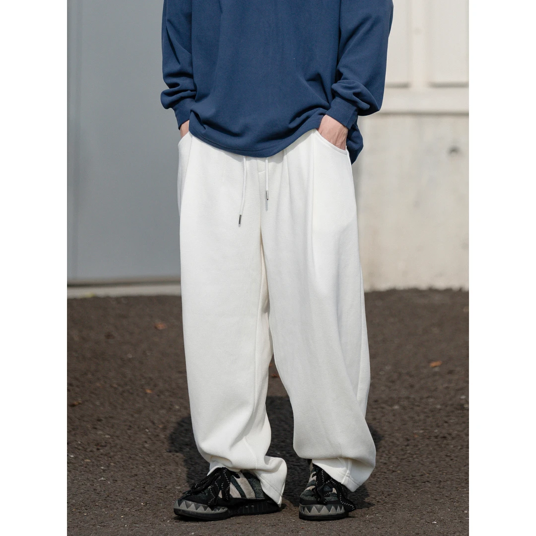 夏季新款潮流百搭宽松日系复古休闲港风中性休闲裤卫裤 LF23163清