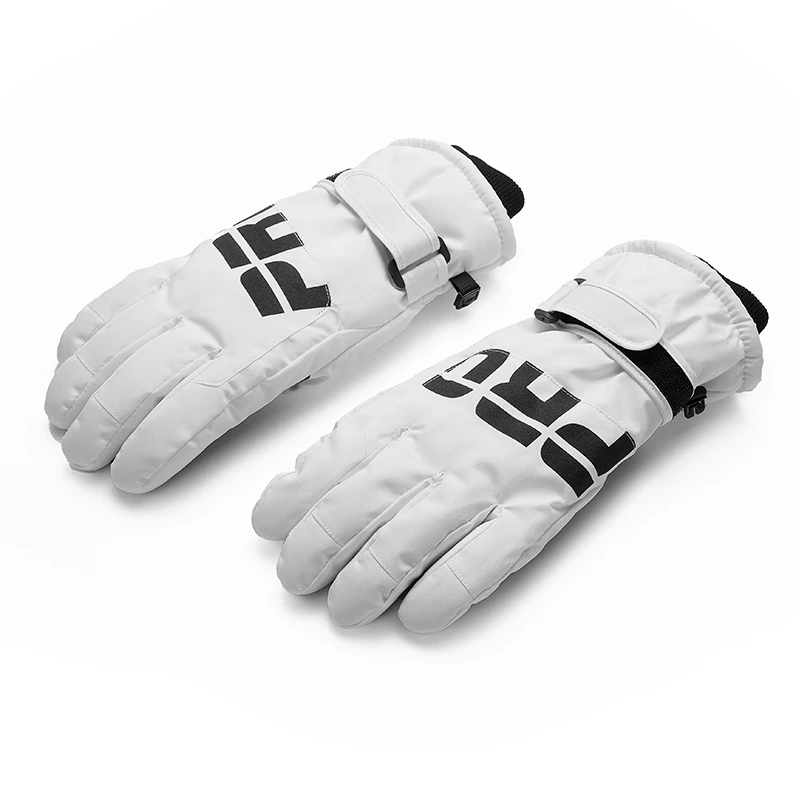 加绒加厚保暖毛手套可触屏防风防水骑车学生男女款行车韩版熊爪